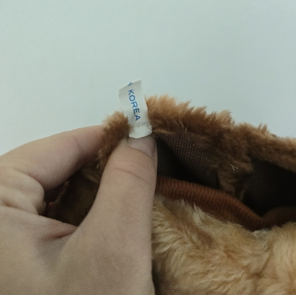 Dog Squeaky Hand Puppet ~ Korea Vintage Plush Toy - Picture 7 of 9